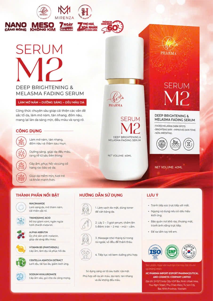 Tài liệu sản phẩm Serum M2