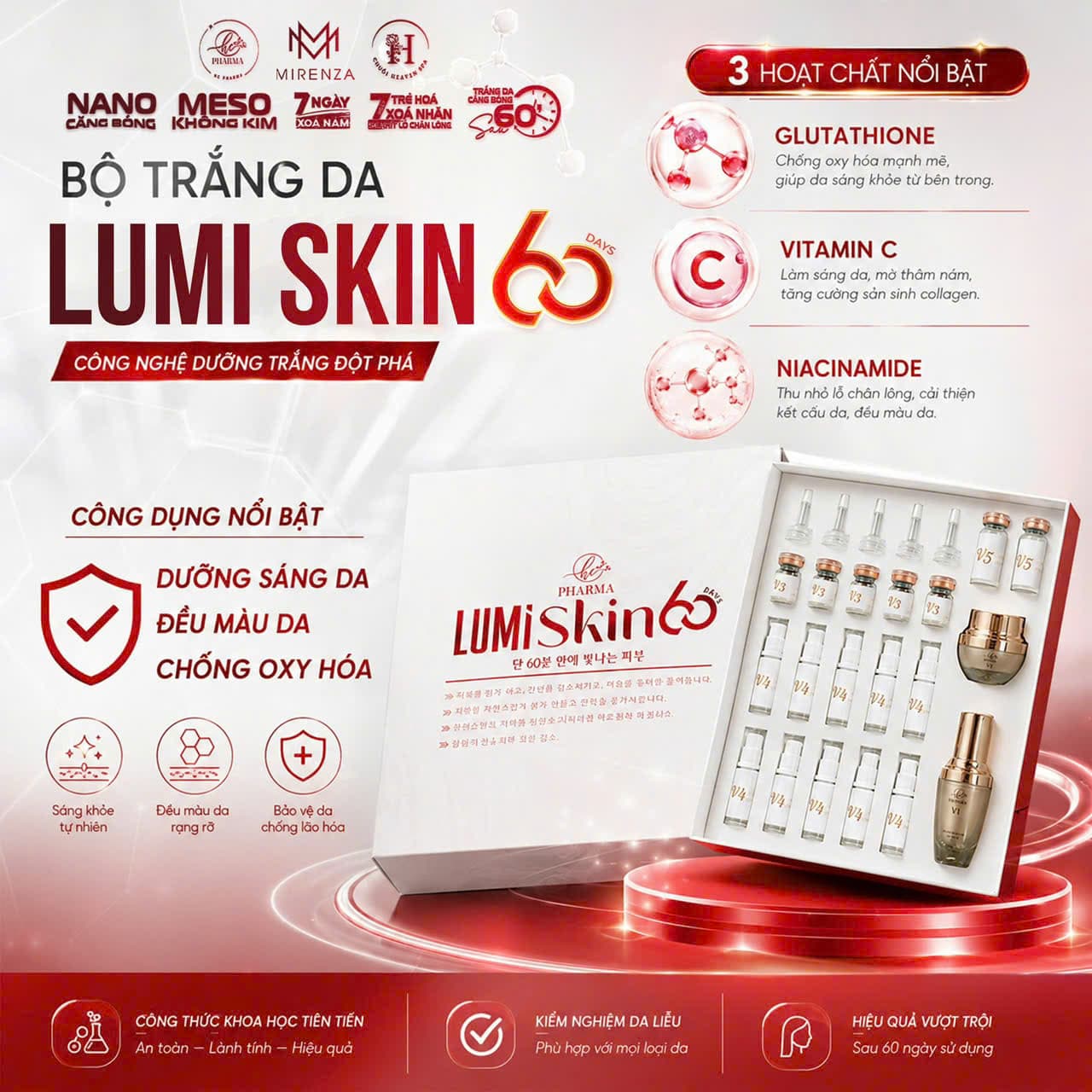 Bộ trắng da LUMI SHIN
