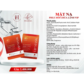 MẶT NẠ PHỤC HỒI CHỮA LÀNH VIP (HỘP 5 cái)