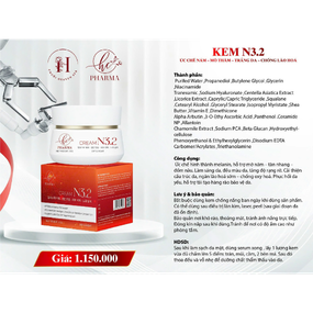 KEM N3.2 – ỨC CHẾ NÁM – MỜ THÂM – TRẮNG DA – CHỐNG LÃO HOÁ 30ml